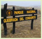 quebrada del condorito