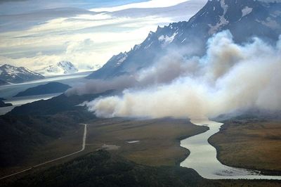 incendio torres del paine