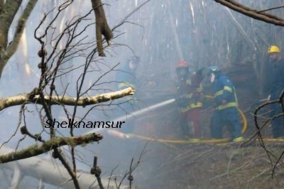 incendio corazon de la isla