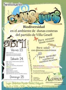 Seminario Dunas Vivas en Villa Gesell