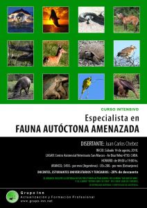 Curso: "Especialista en Fauna Autóctona Amenazada"