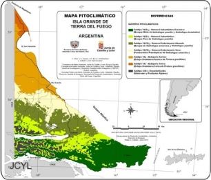 mapa tierra del fuego